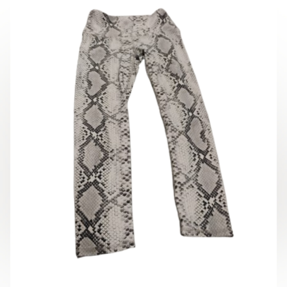 Noli Active Women's Snakeskin Print Athletic Leggings Sz XS